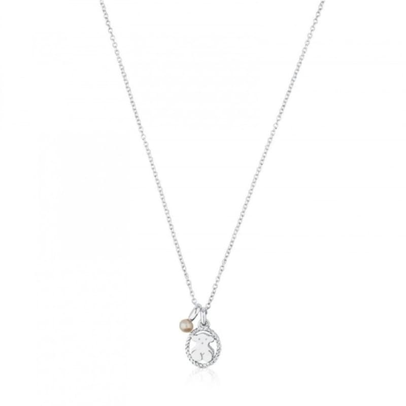 

tous Silver Camee Necklace/Necklace/712322520 FREE