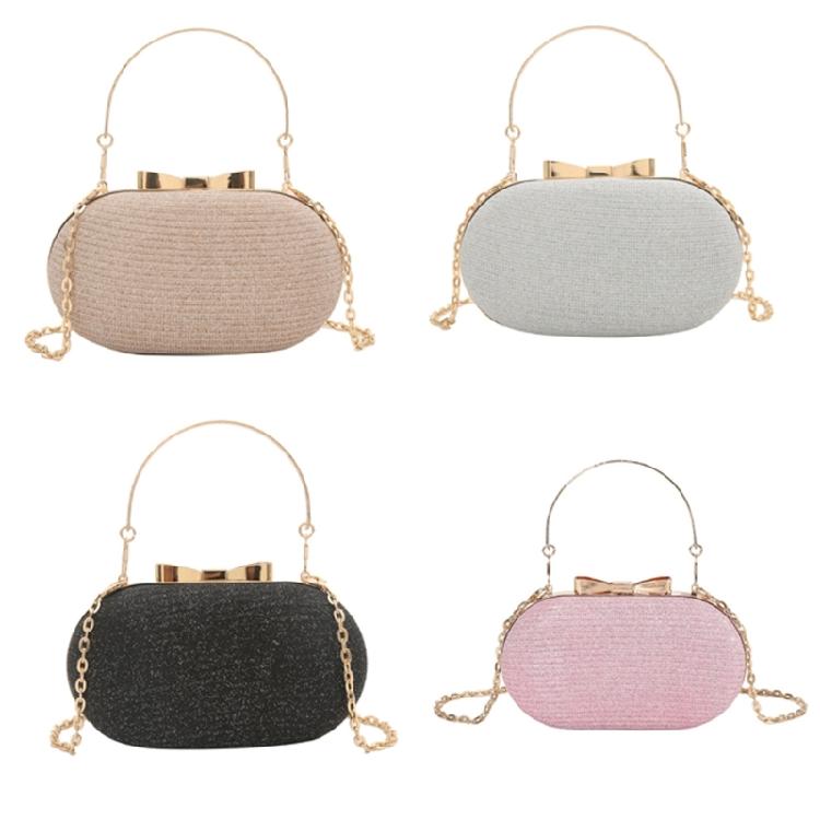PU Leather Glittering Evening Bag Wedding Crossbody Handbag Purse for Parties