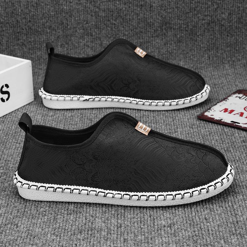 Fisherman's Shoes Summer Men’s Sneakers Canvas Shoes For Men Breathable Casual Shoes Male Flat British Style Loafers Men