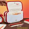 Bear 9 Layers Pencil Case Large Capacity Pen Organizer Pouch Trendy Pencil Storage Bag  Kids Gift