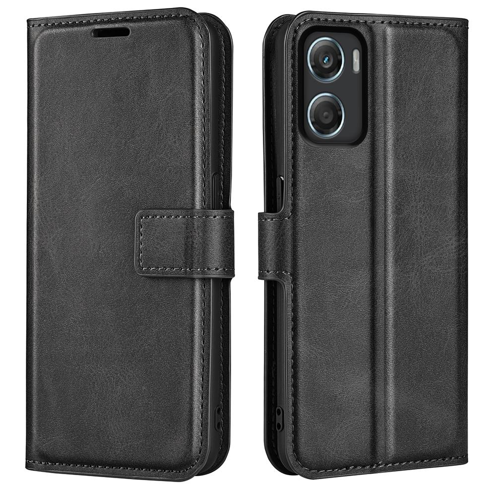 

For Motorola Moto G06 4G Stand Case Anti-Scratch Calf Texture Leather Phone Cover