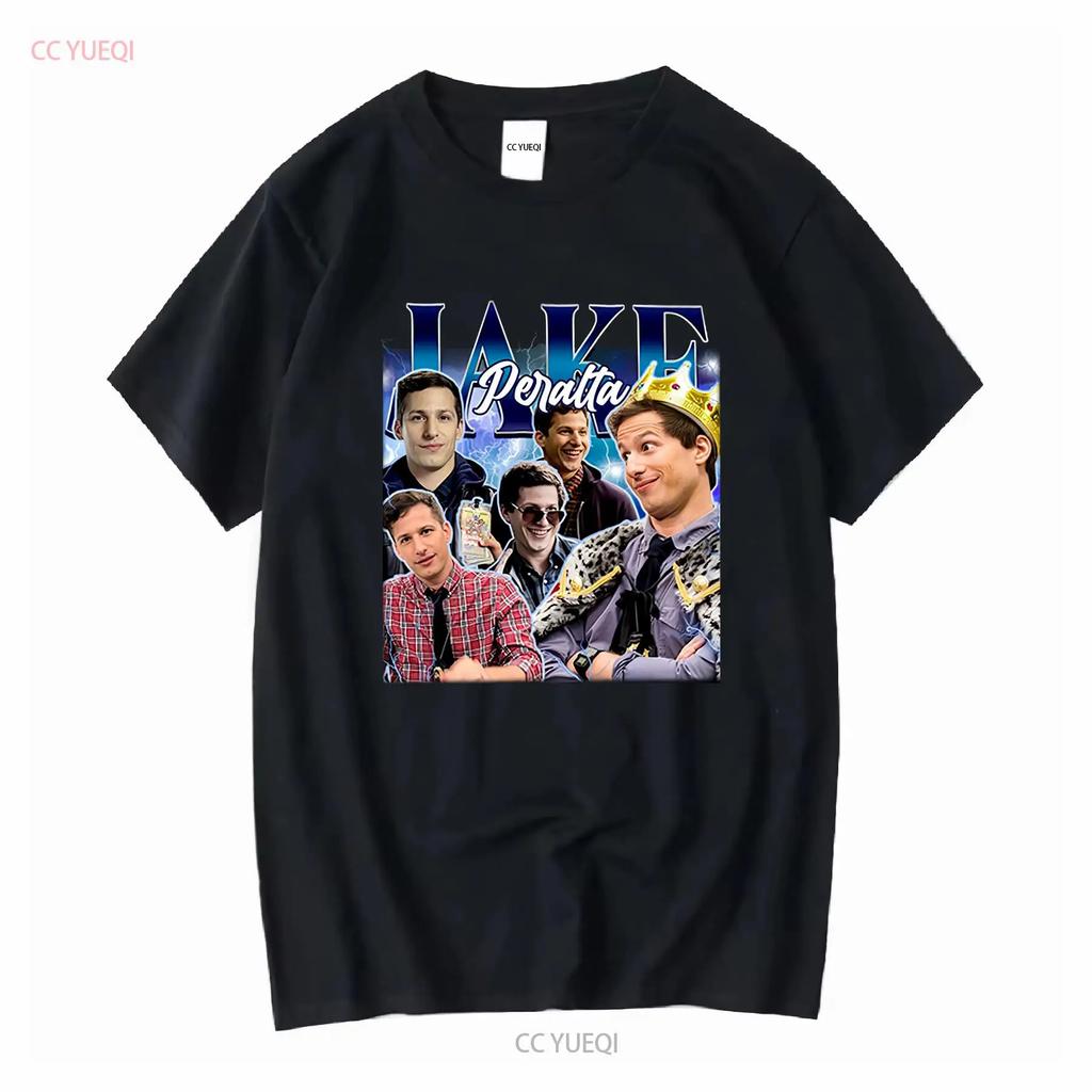 Jake Peralta T Shirt For Bestfriend s Andy Samberg Sweater Funny long or short sleeves vintage Washed Casual streetwear