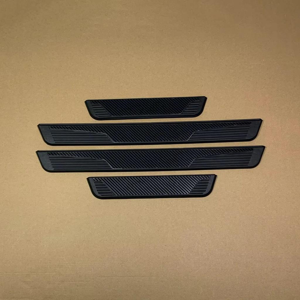 For Nissan Frontier Pro 4x 2017 2018  -2025 Door Sill Pedal Cover Trim Scuff Plate Protector Sticker Car Styling Accessories