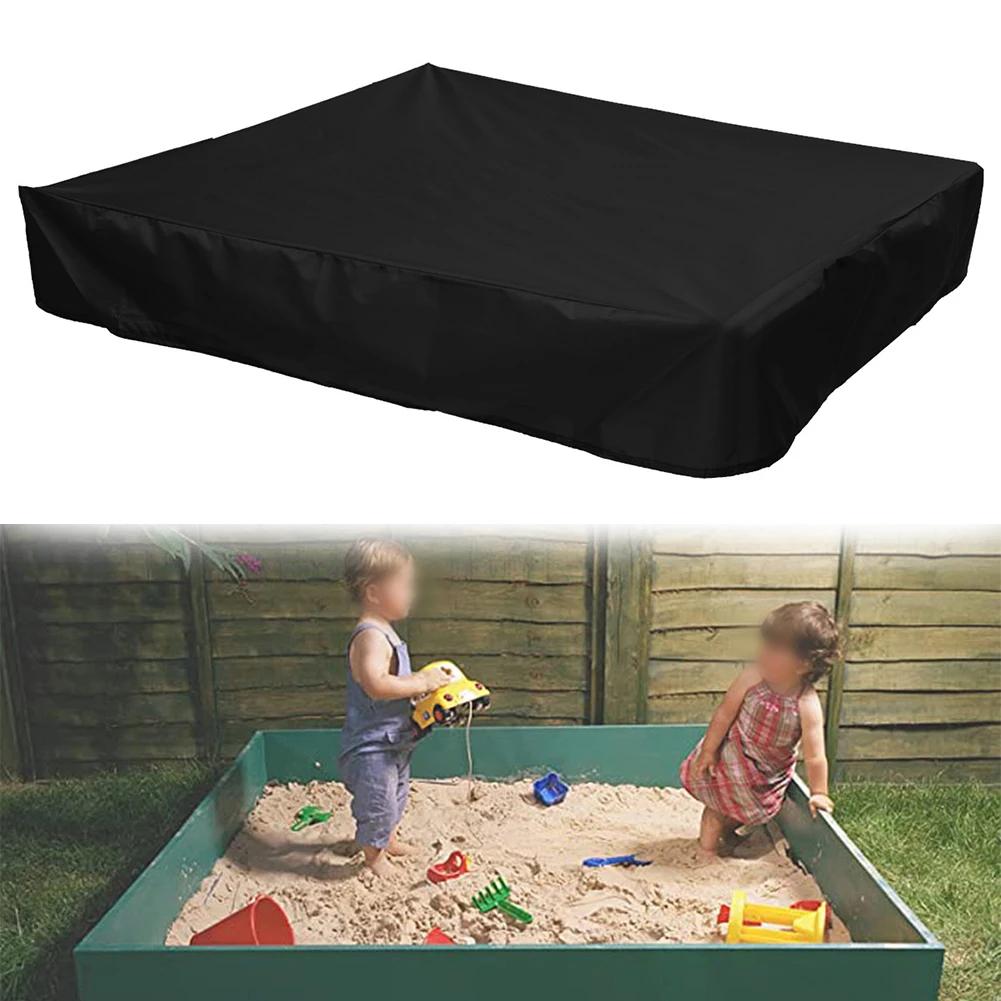 Protective Cover for Sandpits Outdoor Use Waterproof Dustproof Design with Secure Bottom Drawstring for Sand Protection