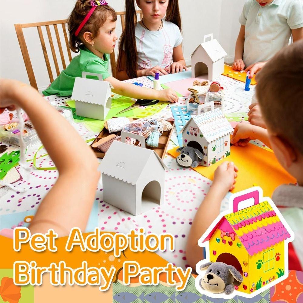 Miniature Boxes Gift Boxes Foldable Treat Gift Boxes Adopt Dog Card Boxes Wedding Festival