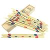 Classic Wooden Pick Up Sticks Game 31 Pcs Traditional Mikado Spiel Fun Desktop Toy Adults Kids Interactive Toy