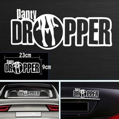 Sexy Bikini Lady Panty Dropper Car Truck Decal Window Sticker Cool Decoration