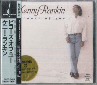 

CD KENNY RANKIN Because Of You PHCC5010 1991 Japan Obi Rock Used