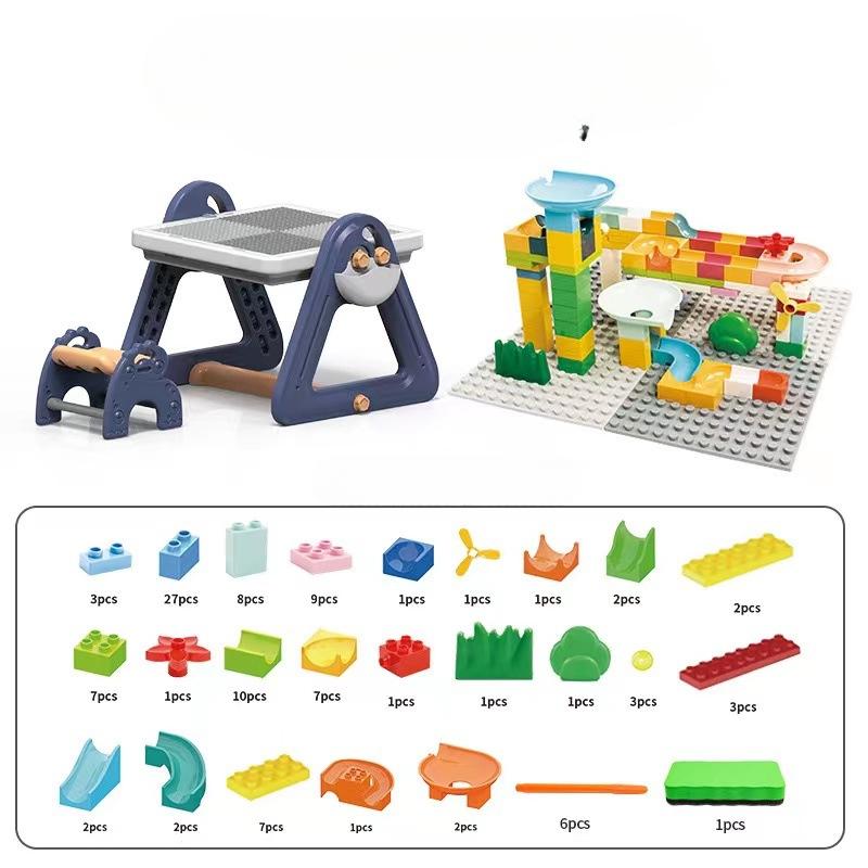 

Детский набор, стул, учебный стол, образовательная многофункциональная доска для рисования, стол из вставных труб, строительный блок 35*28*18cm