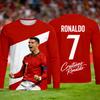 2026 Ronaldo #7 Fan Edition Fodboldtrøje til Voksne og Børn Åndbar og Komfortabel Fodbold Træningstrøje til Sommer