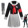 Anime Super Danganronpa Peko Pekoyama Cosplay Costume School Jk Uniform Girls Sailor Outfits Full Set Halloween Carnival Party