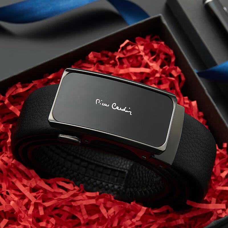 Pierre Cardin Men s Leather Automatic Buckle Business Belt XL