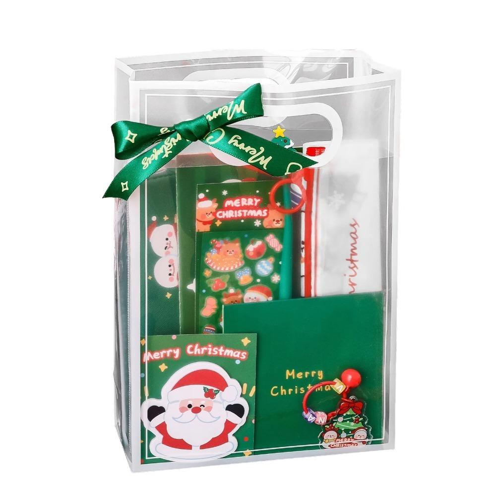 1 Set 10 Pcs Christmas Stationery Set Student Award Prizes Learning Stationery Gifts Set School Supplies