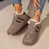 Winter New Women's Fleece-lined Casual Shoes Waterproof Skid-proof Durable Comfortable Warm Free Shipping Women's Shoes