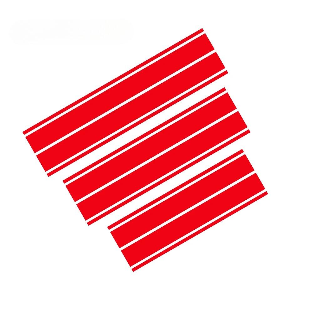 Auto Motorhaube Dach Heckklappe Kit Streifen Aufkleber Für Dodge Challenger SXT RT Rally Racing Stil Vinyl Aufkleber Auto Tuning Zubehör