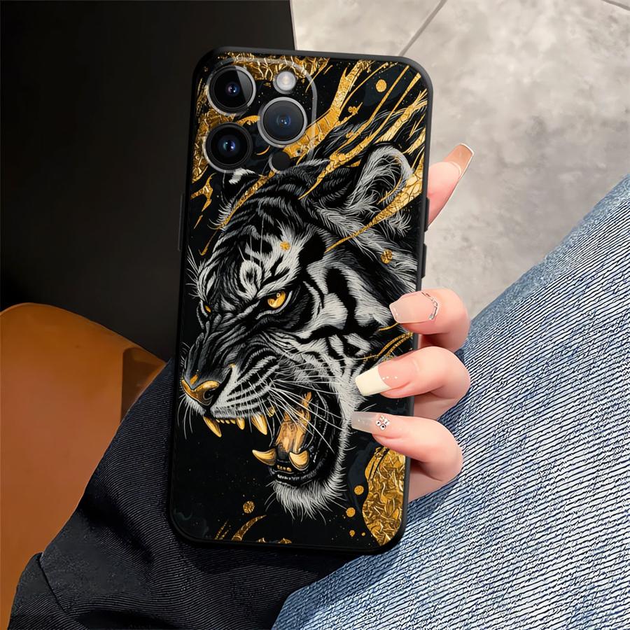 Cool Tiger Leopard Funda Phone Cover Phone Case for Apple iPhone 14 17 Pro Max 13 16 11 XR XS MAX 12 15 Pro 7 8 Air