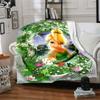 1pc Forest Fairy Flannel Blanket,Ultra Soft Warm Plush Throw for Home Bedroom Bed Sofa Cover Camping Picnic Gift Y7241