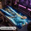 Large Mouse PadErling Haaland Custom Name Text Personalized Desk Mat Non Slip Gaming Pad