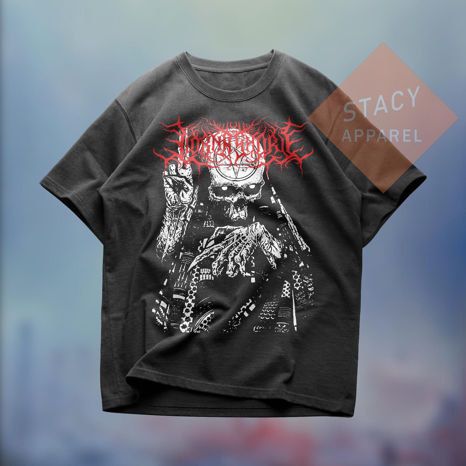 Limited Lorna Shore T-Shirt: Custom Print Heavy Cotton Tee 2XL