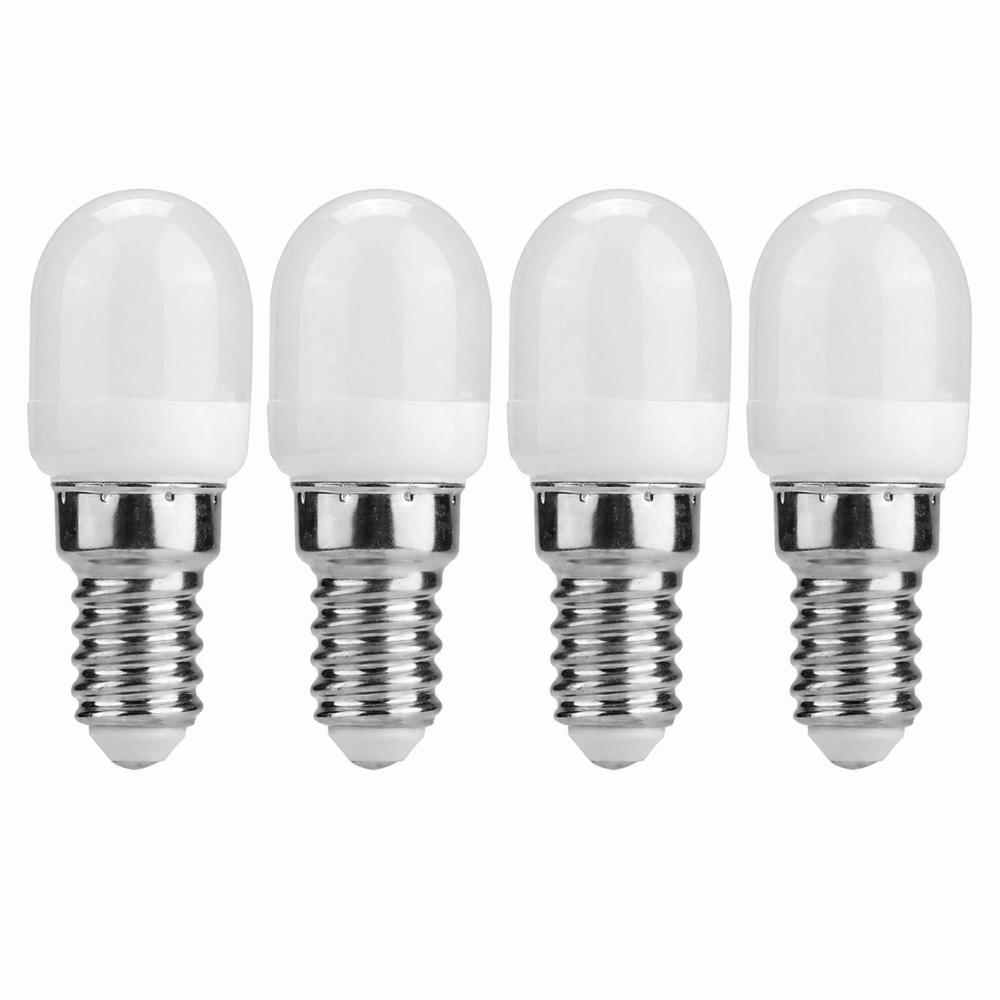 4 Pack 2W LED Bulb T8 Light Bulb Mini LED Light Bulb  Freezer