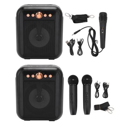 Karaoke Machine Clear Sound 3000mAh Battery Lower Noise Lightweight Bluetooth Karaoke Speaker Machin