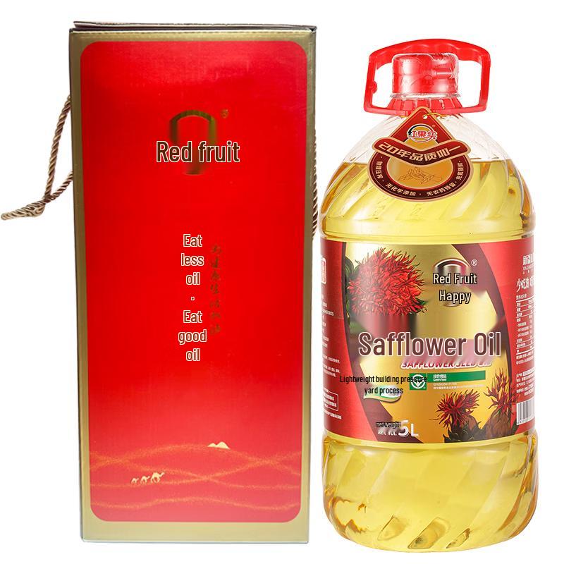 Red Fruit Xinjiang Safflower Oil 5L