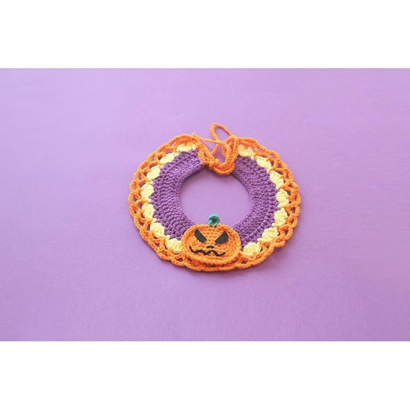 

Dogs and Cats Scarf Triangular Binder Saliva Towel Clown Cat Halloween Pumpkin Ghost Rabbit Scarf Neckerchief Pet Supplies S Pumpkin Bib
