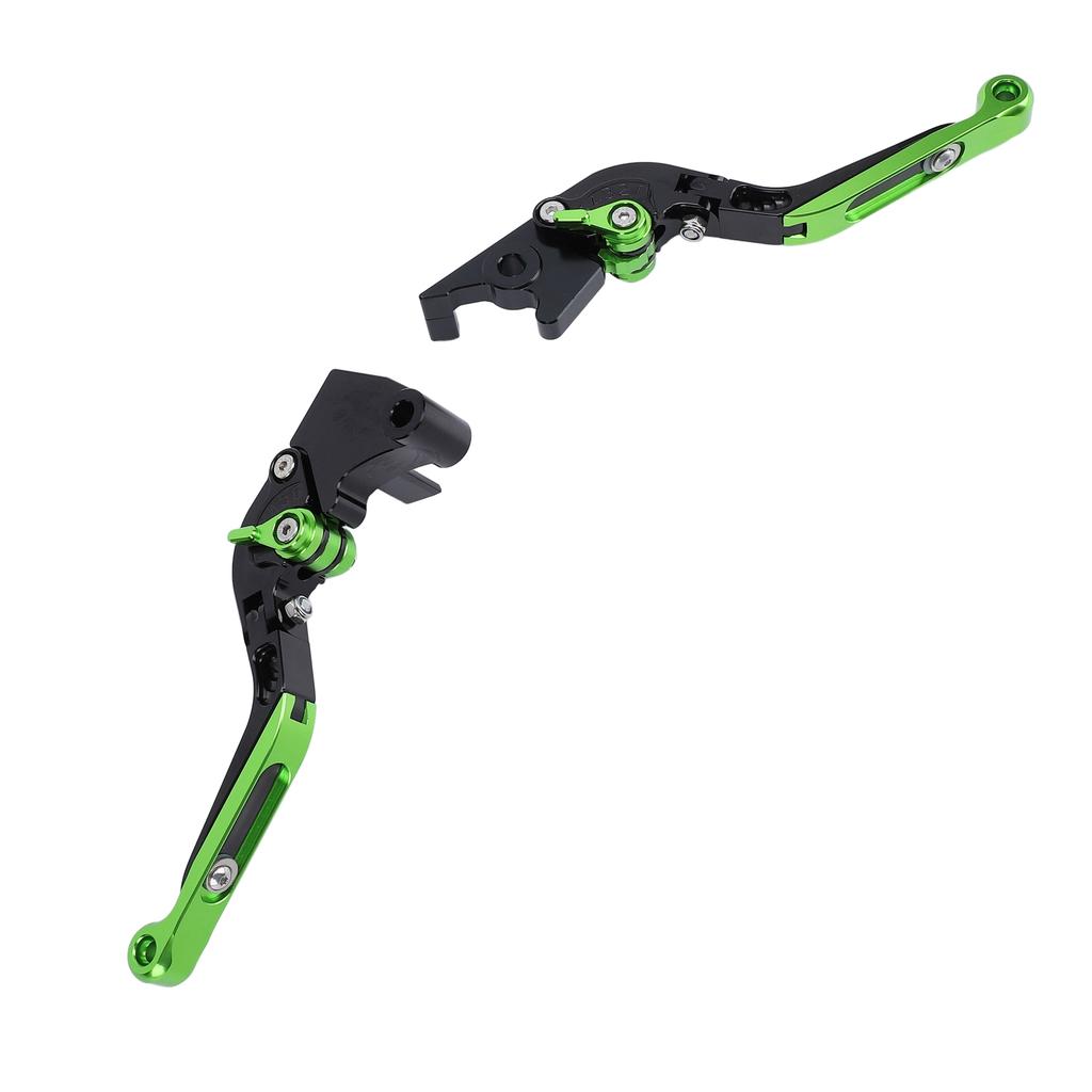 1 Paar Motorrad Kupplungshebel Klappbar Aluminiumlegierung 6 Gänge Einstellbarer Lenker Bremskupplung