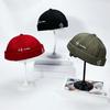 Cappello a Cupola Vintage Uomo Cappellino da Pescatore in Cotone per Uomo Donna Primavera Autunno Cappello Senza Visiera Cappelli Hip Hop Cappelli da Proprietario Senza Visiera Streetwear