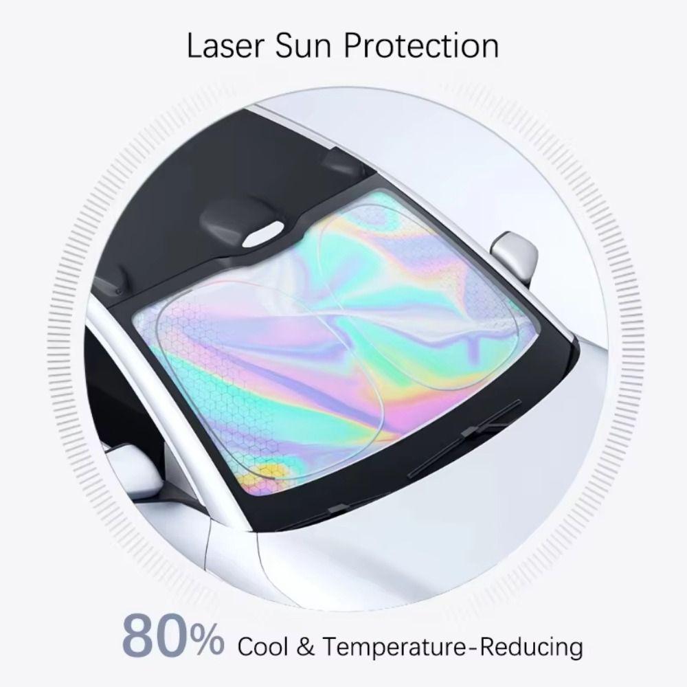 Foldable Car Windshield Sunshade Reflective Car Sun Visor Cover  Auto Accessories