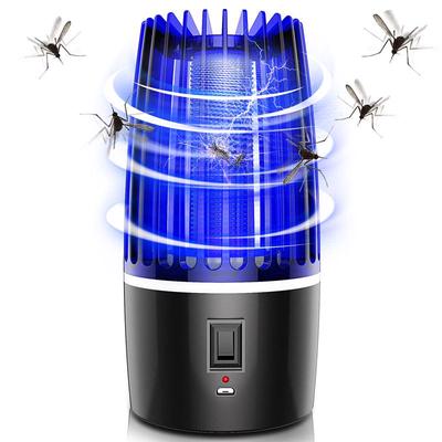 2020 New 2 In 1 USB Rechargeable Mosquito Killer Lamp LED Bug Zapper Insect Killer Pest Repeller Camping Light Mosquito Trap