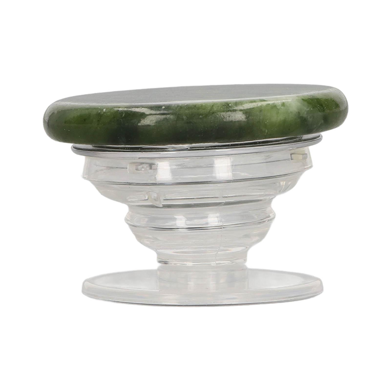 

Каменный держатель для телефона для девочек, выдвижной универсальный держатель для телефона с положительной энергией и полудрагоценными камнями