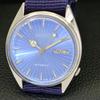 AUTOMATIC 6319A VINTAGE SEIKO JAPAN MENS SKY BLUE COLOR DIAL WATCH a701440-5