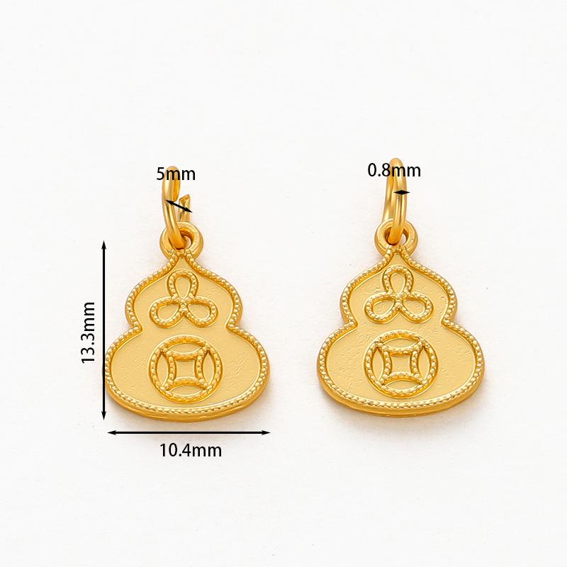 18k Gold-Filled Heart Pendant Necklace: Color-Preserving Peach Heart for Wealth and Elegance