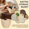 Korg för förvaring av rotting för hem- och gästhusdekoration, Korg för förvaring av leksaker och diverse, Handgjord.