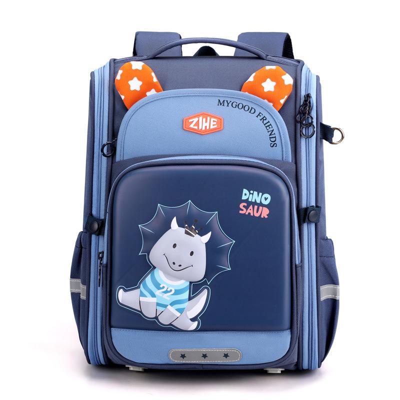 New High value Schoolbag for Primary School Students with Personality To Reduce Burden and Protect Ridges for Children and Girls