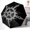 1pc Gothic Ornament Automatic Umbrella - 8-Rib Foldable Design, Outdoor Adventures, and Family Celebrations Yy250829112
