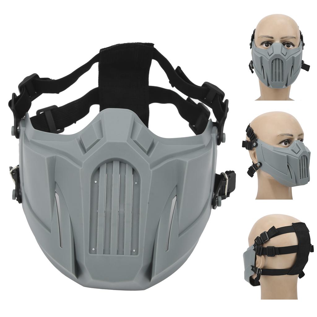 Yarım Yüz Koruyucu Kask Kurukafa Taktik Koruma CS Dış Mekan Hayatta Kalma Oyunu Cosplay için
