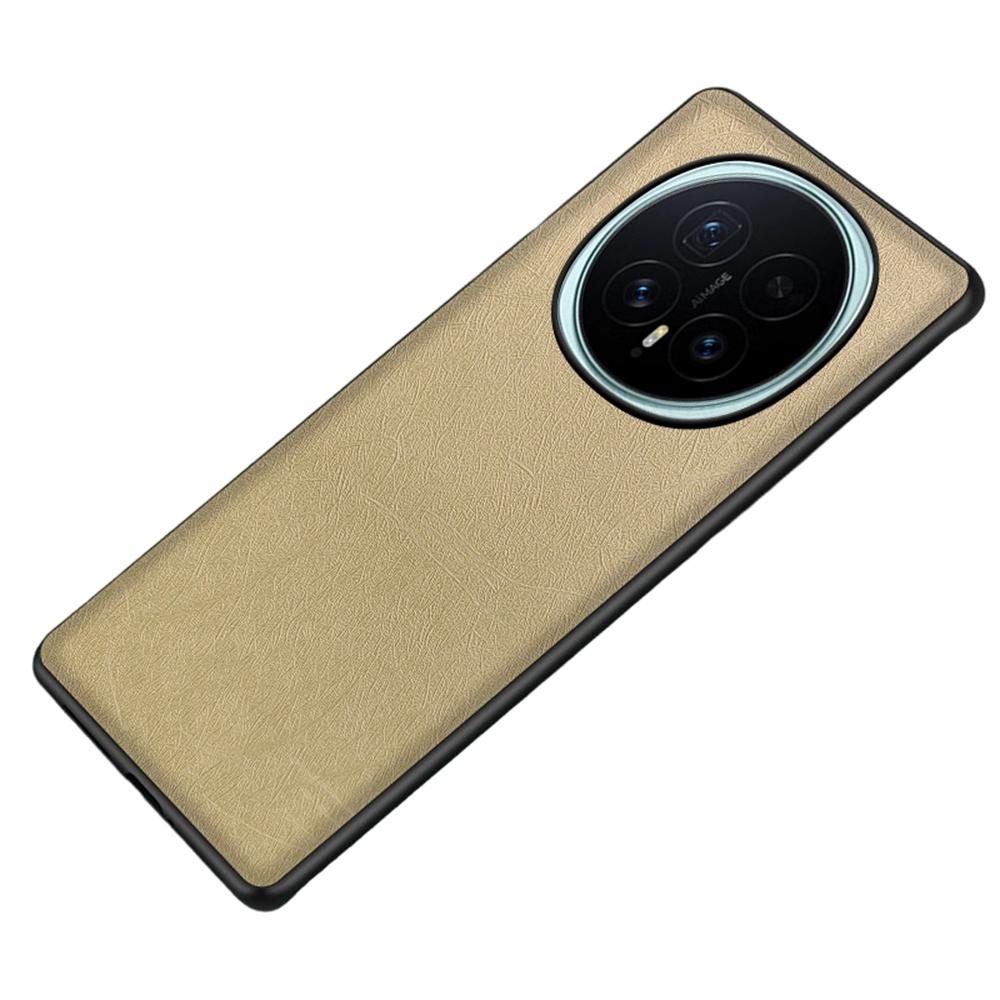 For Honor Magic8 5G Case Silk-Textured PU Leather Coated PC TPU Protective Phone Back Cover
