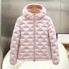 2026 Early Spring New Short Style Western-style Warm Hooded Thin Cotton Jacket for Women