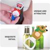 1-20PC Christmas Beer Bottle Opener Santa Snowman Bottle Opener Silicone Stainless Steel Bottle Opener Party Decoration Supplies