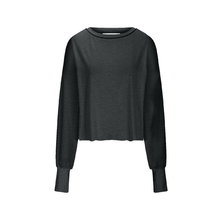 New Versatile Women'S Long Style Sexy Casual Fashionable Comfortable High-End T-Shirt Top Base Shirt