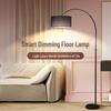 Modern Minimalist LED Feather Floor Lamp for Living Room, Study, Bedroom, and Bedside