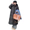 Medium and long cotton-padded women's new popular hooded thick winter cotton-padded jacket cotton-padded loose fashion coat