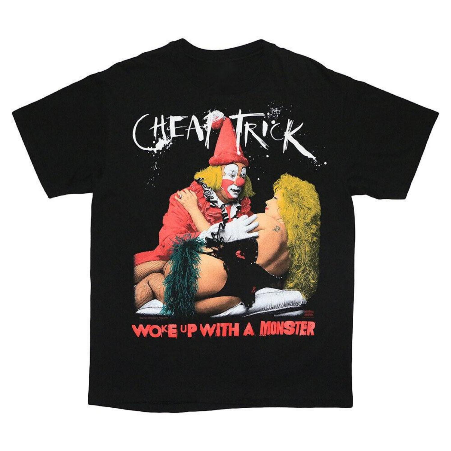 

SALE Cheap Trick Band Album Men T-shirt Black Cotton All Sizes S-5XL Unisex T-Shirt XXXXXL чорний