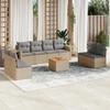 VidaXL Garden Lounge Set with Cushions 9 Pcs, Patio Sofas, Patio Furniture Set, Outdoor Furniture, Mix 3256857