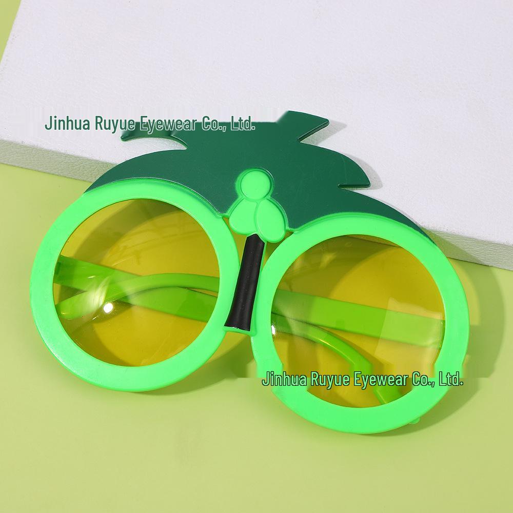 Hawaiian Fruit-Themed Personalized Sunglasses Party Props