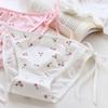 Girl Pink White Cotton Animation Lolita Low Waist Briefs Underwear Bandage Lingerie Women's Panties
