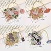 Metal Hollow Bookmark 3D Book Clip Retro Metal Bookmark  Student