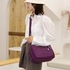 Multi Zipper Nylon Crossbody Bag With Adjustable Strap And Front Pockets For Women